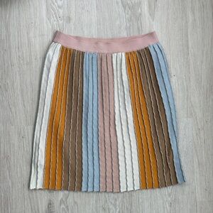 Anthropologie Multicolor A-Line Skirt